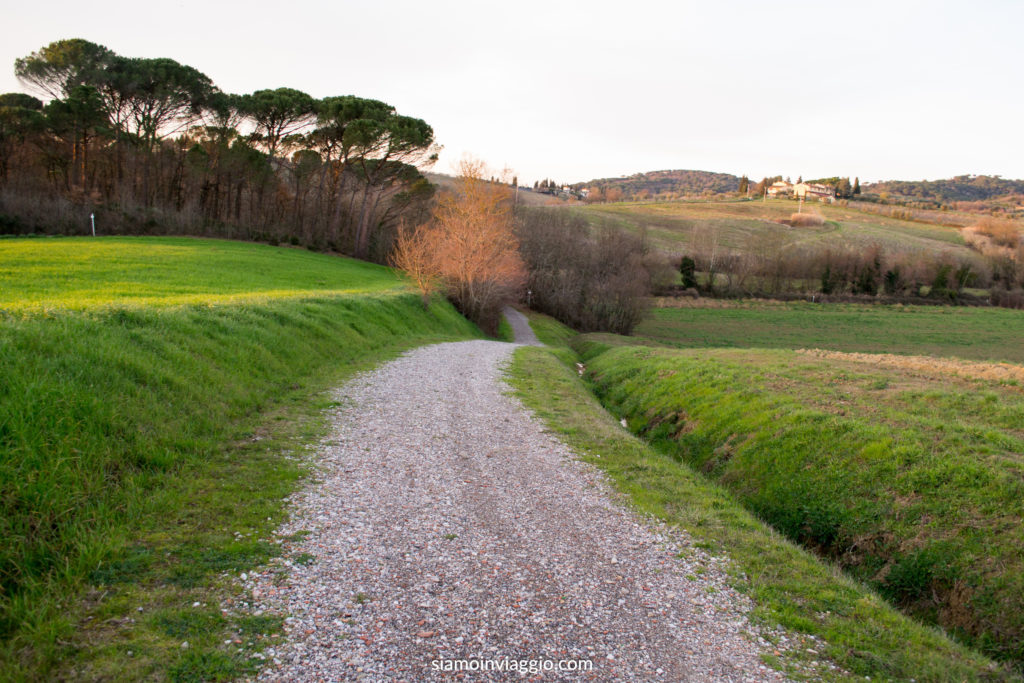 strada per il mulinaccio di scandicci